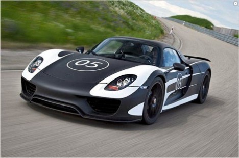 Porsche 918 Hybrid Spyder - neue Bilder