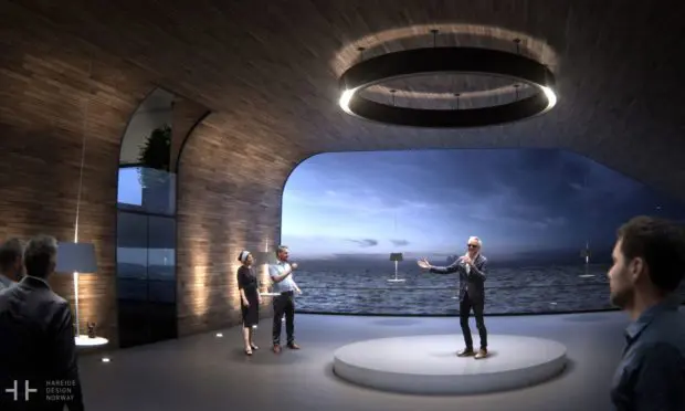 Hareide Design 108 Mega Yacht innenraum