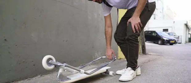 Scootboard umklappen