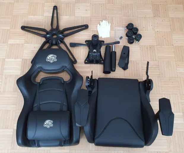 One.de Gaming Chair Ultra Black - Aufbau & Unboxing