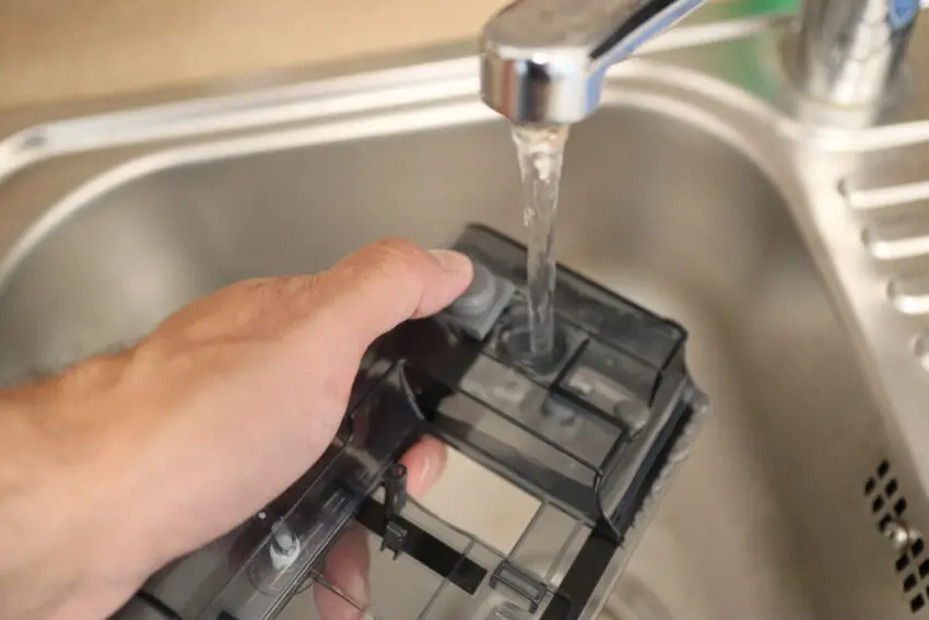 prosenic-p11-mopping wasser befüllen