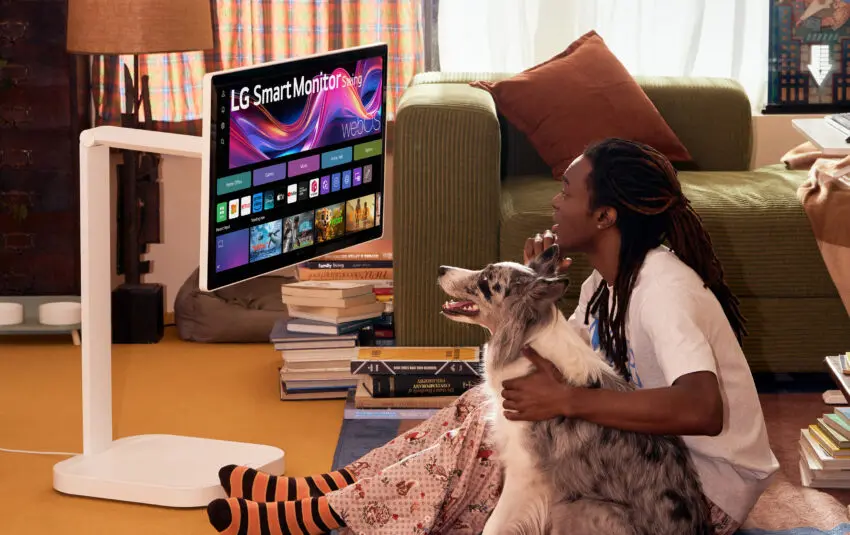 lg smart monitor swing