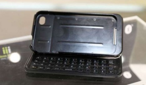 erweiterbare QWERTZ Tastatur für Iphone 4