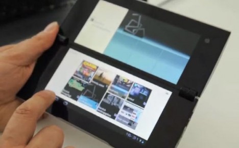 Sony S2 Zusammenklappbarer Tablet PC mit Android Betriebssystem