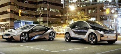 BMW i3 und i8 Concept Autos