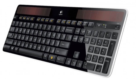 Logitech K750 Wireless-Solar Tastatur in verschiedenen Farben