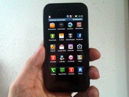 LG Optimus Sol mit AMOLED Display