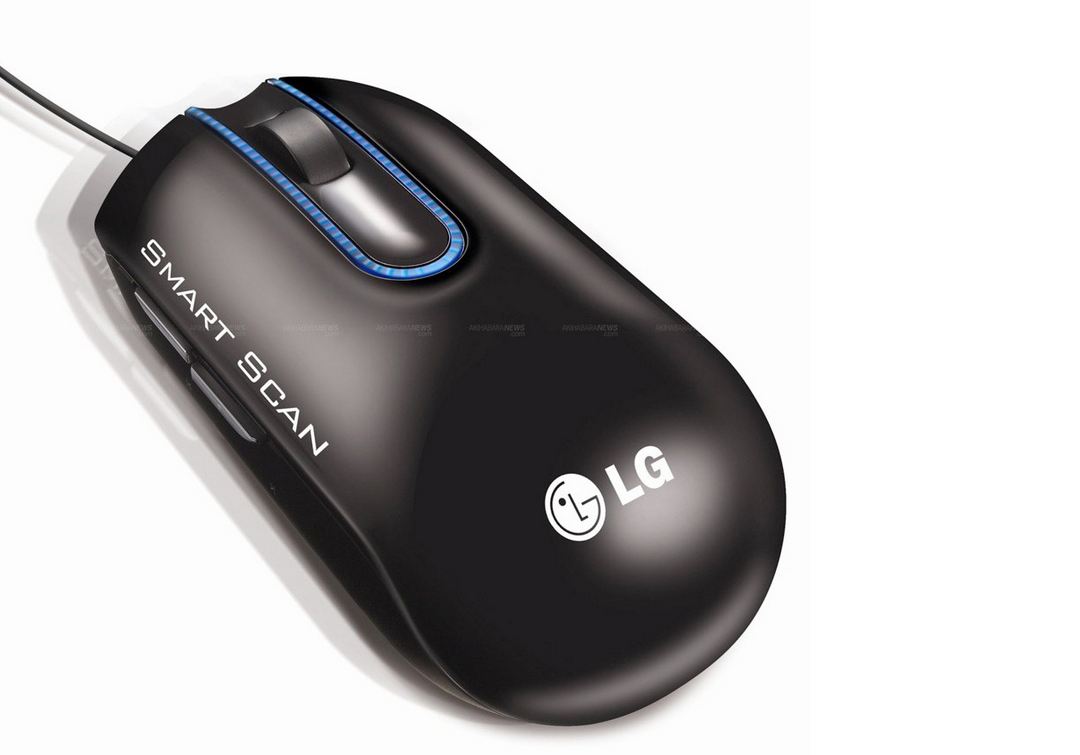 LGs LSM100 Smart Scan Mouse die Multifunktionsmaus zum Scannen