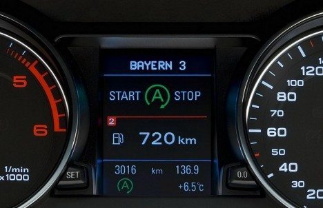 niedriger Verbrauch durch Start&Stop niedriger Verbrauch durch Start&Stop