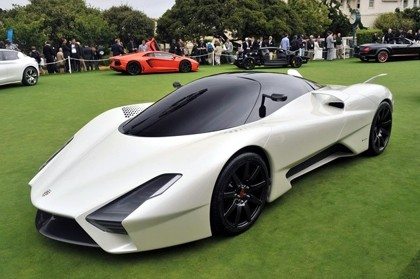 Supercar SSC Tuatara am Pebble Beach