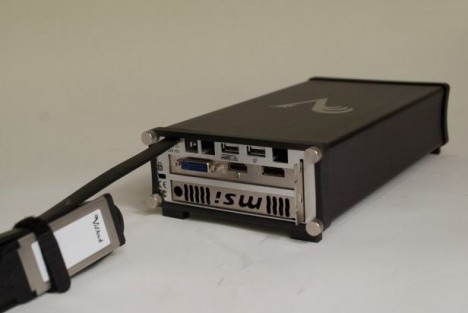 Gehäuse mit Thunderbolt-Anschluss Gehäuse mit Thunderbolt-Anschluss
