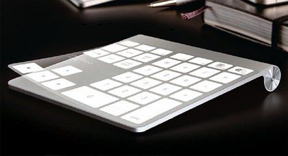 Magic Numpad Folie macht Magic Trackpad zum Zahlenblock