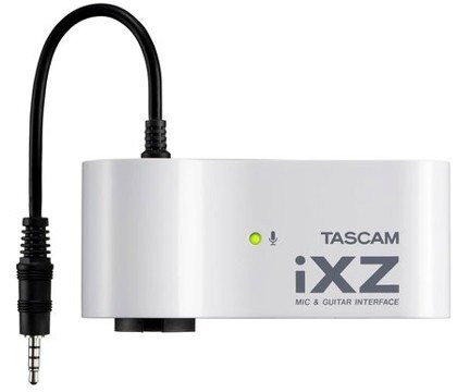 TASCAM iXZ Adapter zu iOS Geräten2