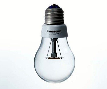 Panasonic Retro LED Leuchte im Glühlampendesign