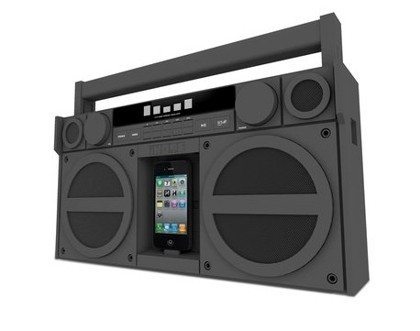 iHome iP4 - 80er Jahre Ghettoblaster für iPhone und iPod