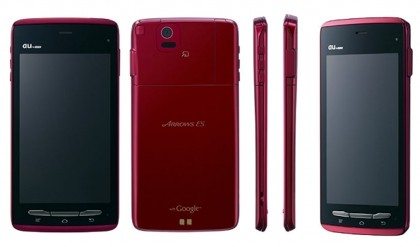 Fujitsu Arrows ES iS12F Android Smartphone - dünn und wasserfest