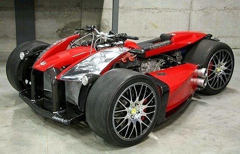 Wazuma V8F Quad mit Ferrari Motor