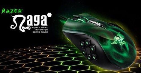 Razer Naga Hex Gamer Maus