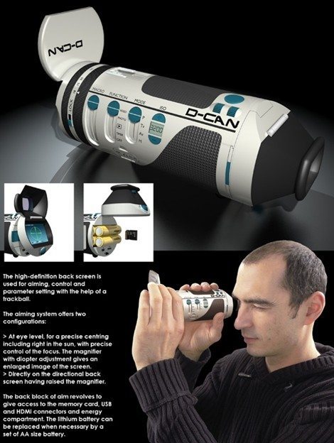 D-CAN revolutionäres Kamera Konzept