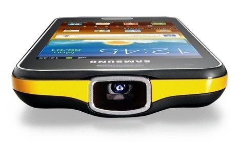 Samsung Galaxy Beam – Android Smartphone mit internem HD Projektor Samsung Galaxy Beam – Android Smartphone mit internem HD Projektor