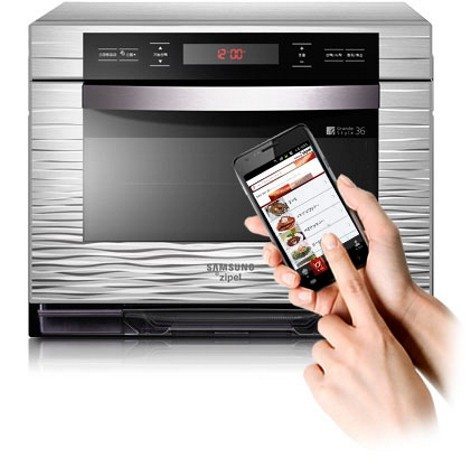 WLAN Smart Ofen von Samsung mit Android Handy programmieren