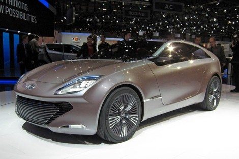 Hyundai futuristisches i-oniq Hybrid Auto