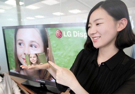 LG Smartphone Display mit der weltweit höchsten Auflösung