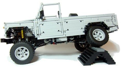 Lego Landrover Defender - Eigenkreation Lego Landrover Defender - Eigenkreation