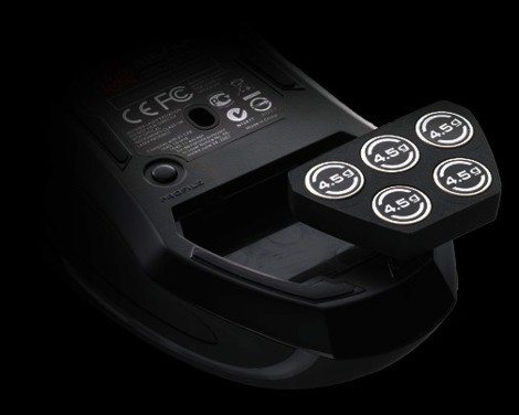Element Gaming Mouse Cyclone mit Gewichten Element Gaming Mouse Cyclone mit Gewichten