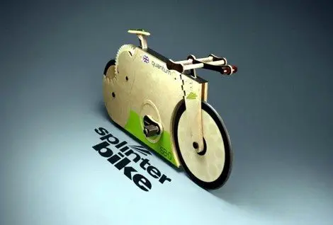 Splinterbike Quantum - Holz Fahrrad im modernen Gewand