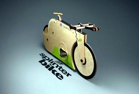 Splinterbike Quantum: Holz Fahrrad im modernen Gewand - Splinterbike Quantum Holz FahrraD Im MoDernen GewanD