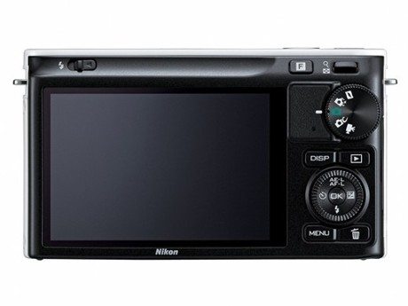 Nikon 1 J2 Rückansicht Nikon 1 J2 Rückansicht