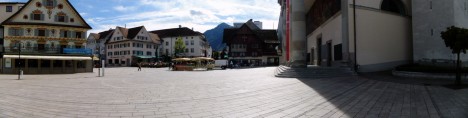 Panorama Marktplatz Dornbirn