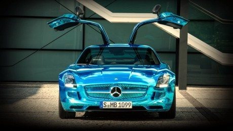 Mercedes SLS AMG Coupé Electric Drive - weltweit schnellstes Serienfahrzeug mit Elektroantrieb