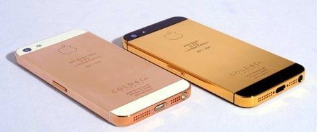 iPhone 5 jetzt auch in 24 Karat Vergoldung im Handel