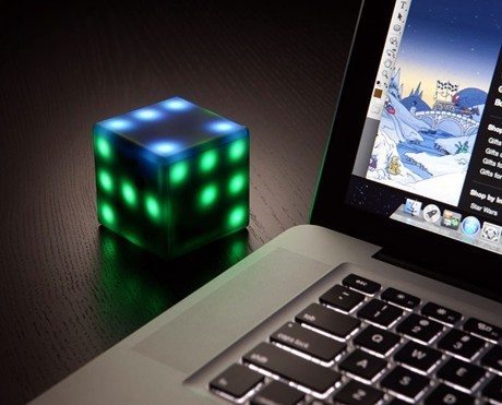 Futuro Cube Interactiver LED Würfel als Rubiks Zauberwürfel (Bildquelle: technabob.com) 