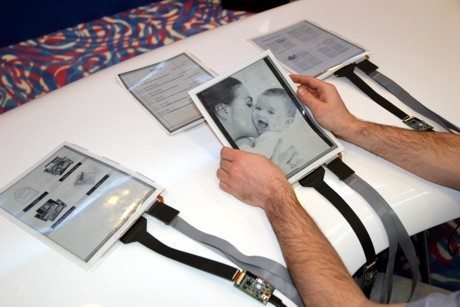 PaperTab - Tablet PC dünn wie Papier (Bildquelle: Human Media Lab)