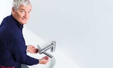 Dyson erfindet den Wasserhahn neu - der Airblade Tap (Bildquelle: guardian.co.uk)