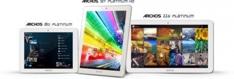 Neue ARCHOS Platinum Tablet PCs (Bildquelle: gizmodiva.com)