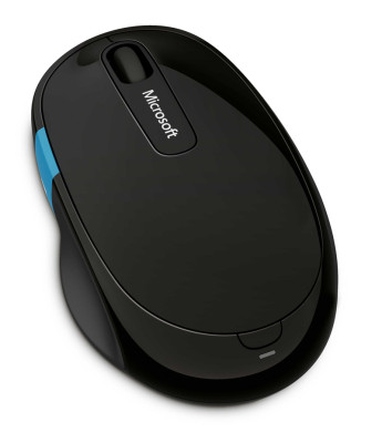 Die Sculpt Comfort Maus wurde besonders ergonomisch für den täglichen Einsatz konzipiert.