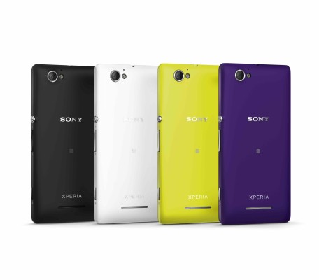 Das Sony Xperia M erscheint in vielen Farben.