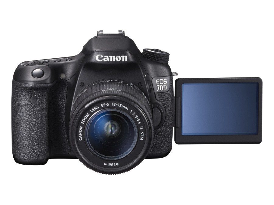 Canon EOS 70D mit schwenkbarem Touchscreen