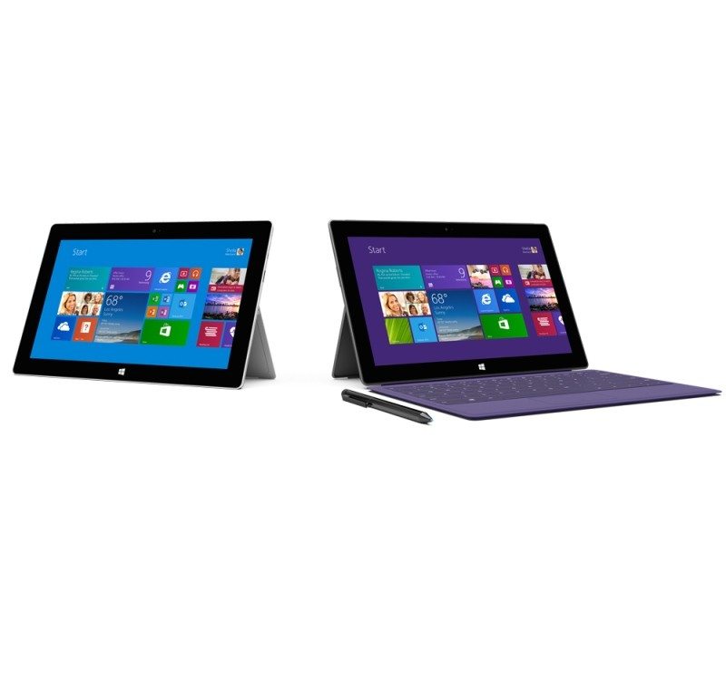 Microsoft Surface 2 und Surface Pro 2