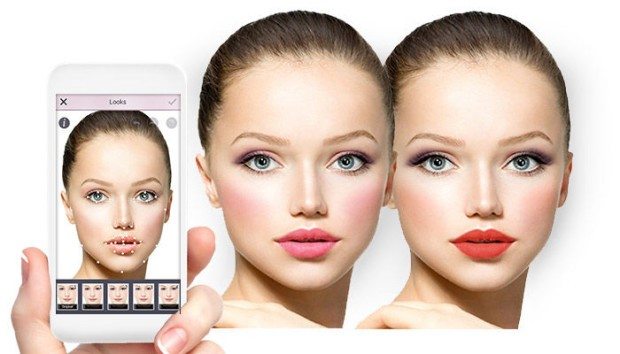 Smartphone App mit MakeUp Funktion