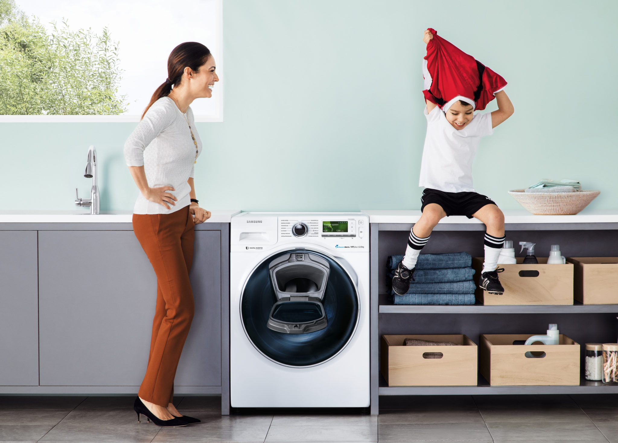 Samsung bringt die nachladbare Waschmaschine