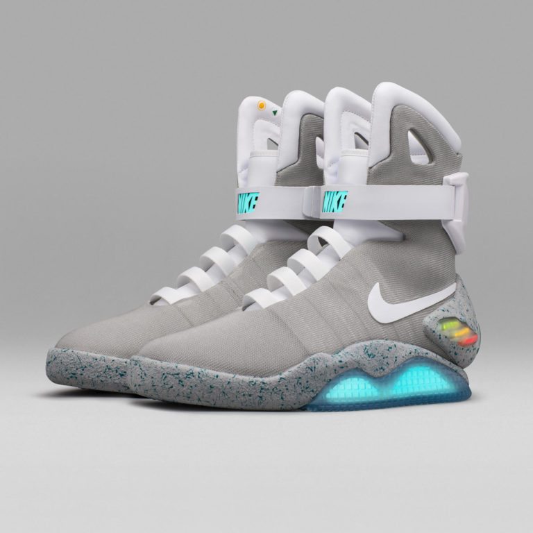 Nike Mag Schuhe aus Zurück in die Zukunft II vor dem Release