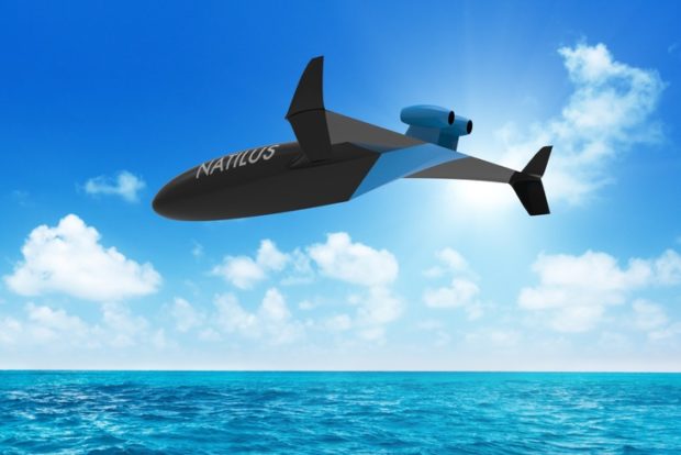 Übersee-Drohne: Schneller als Schiff, billiger als Jet (Foto: natilus.co)
