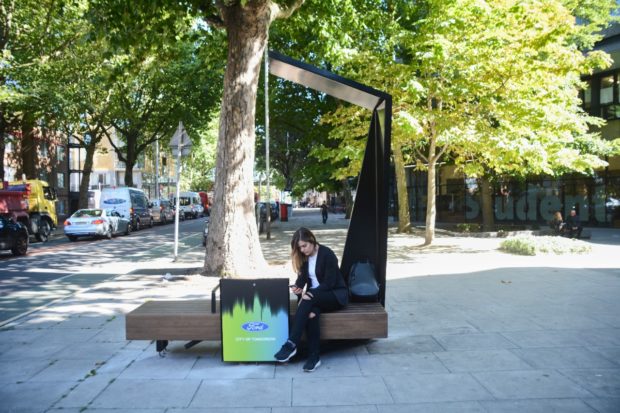 Smart Bench in London: Idee mit Potential für andere Städte.