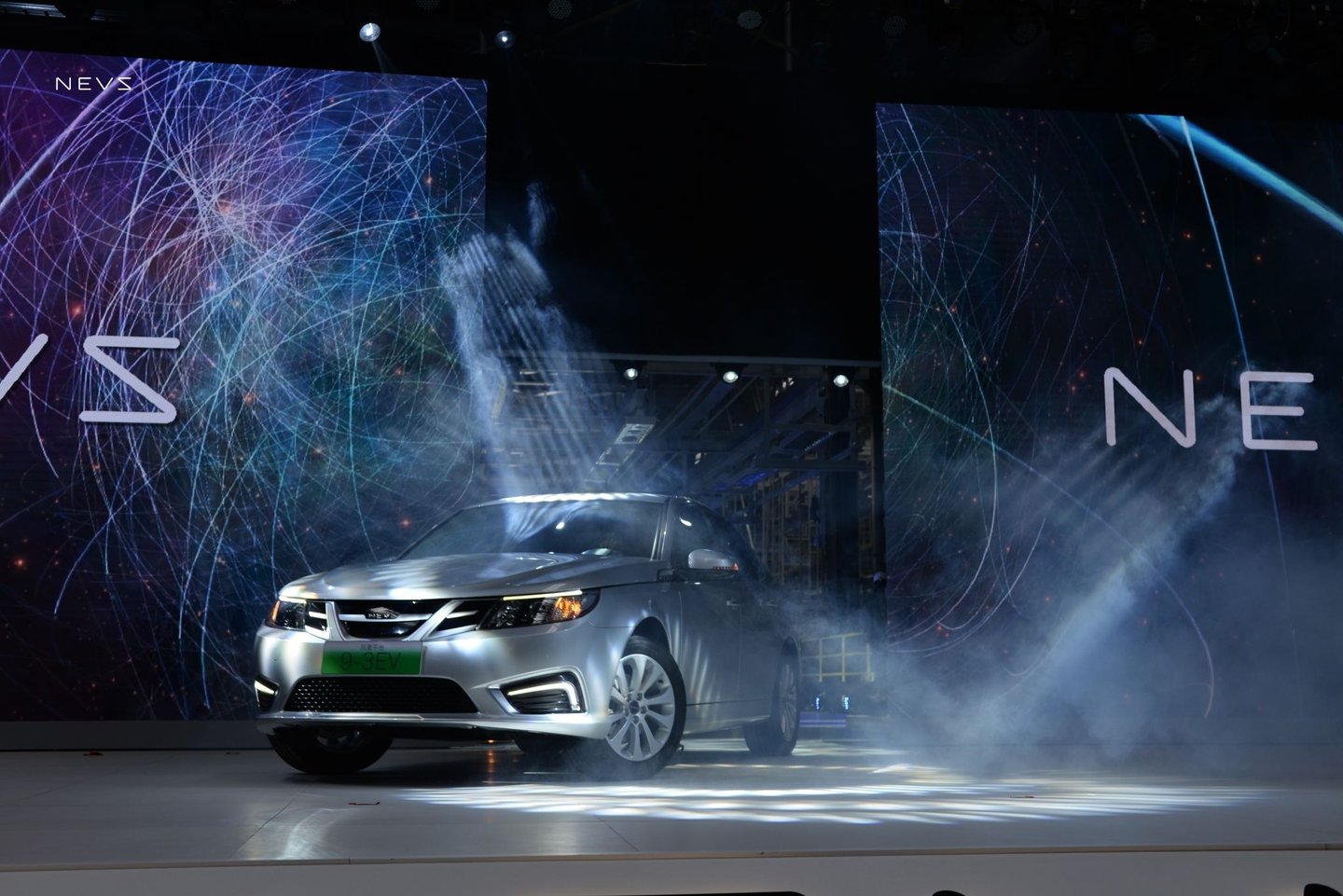 SaabRevival NEVS 93 als Elektroauto für Millionen
