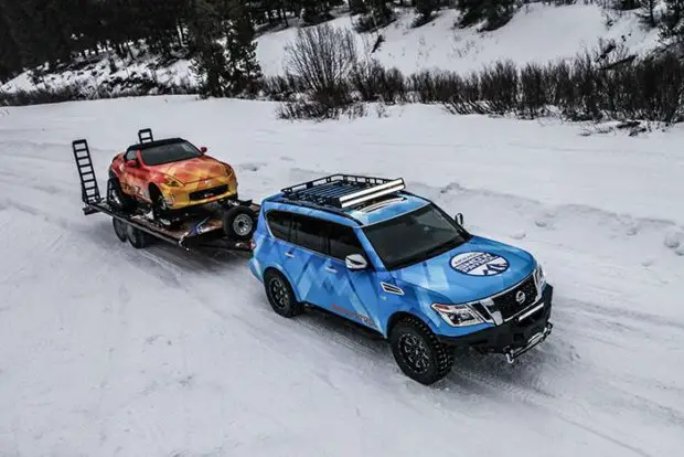 Nissan SUV für Schnee und Eis: Armada Snow Patrol